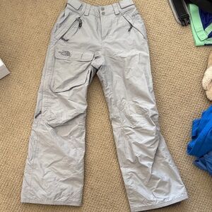 The North Face Gray HyVent Snow Pants